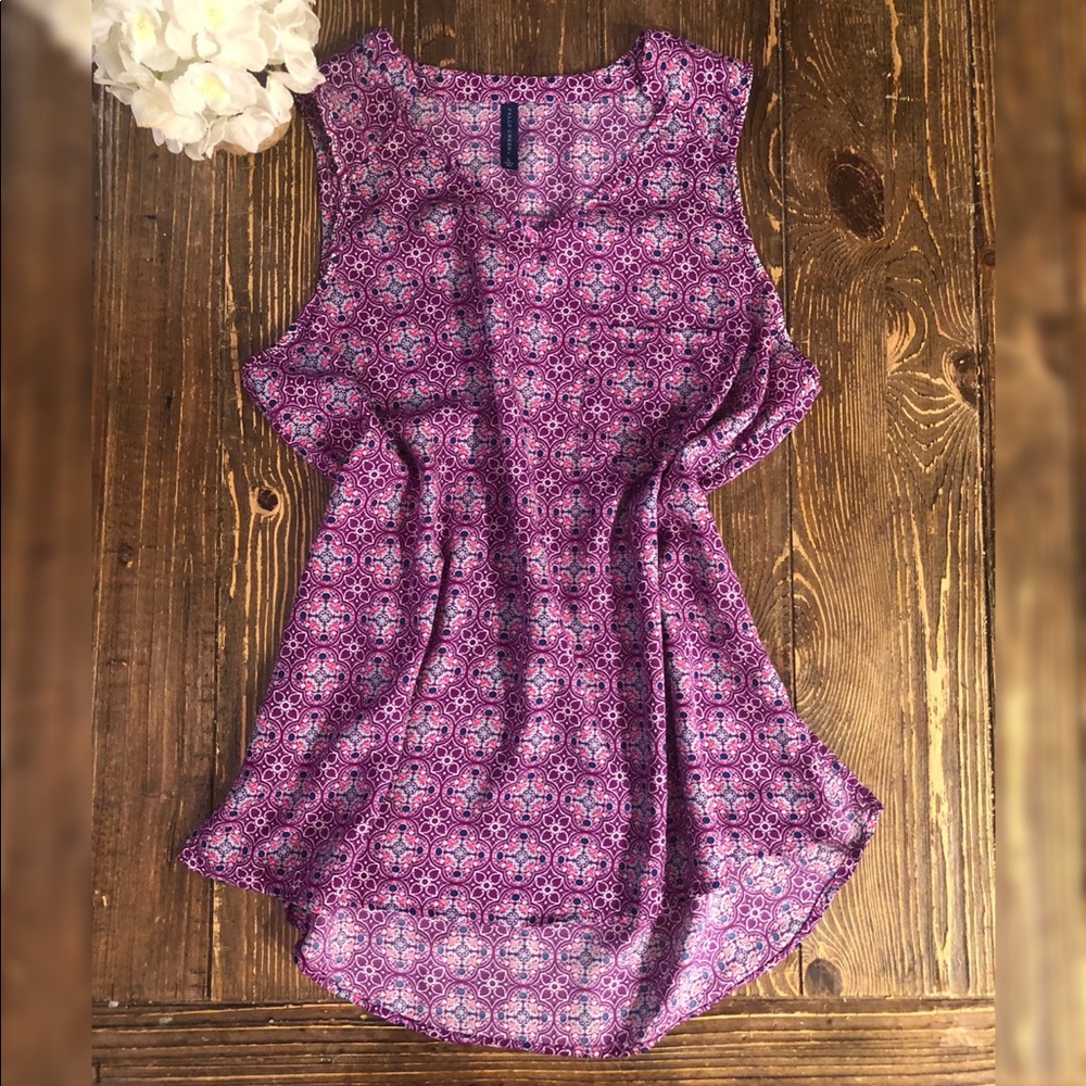 🍾3 for 20!  Chiffon tank sz L